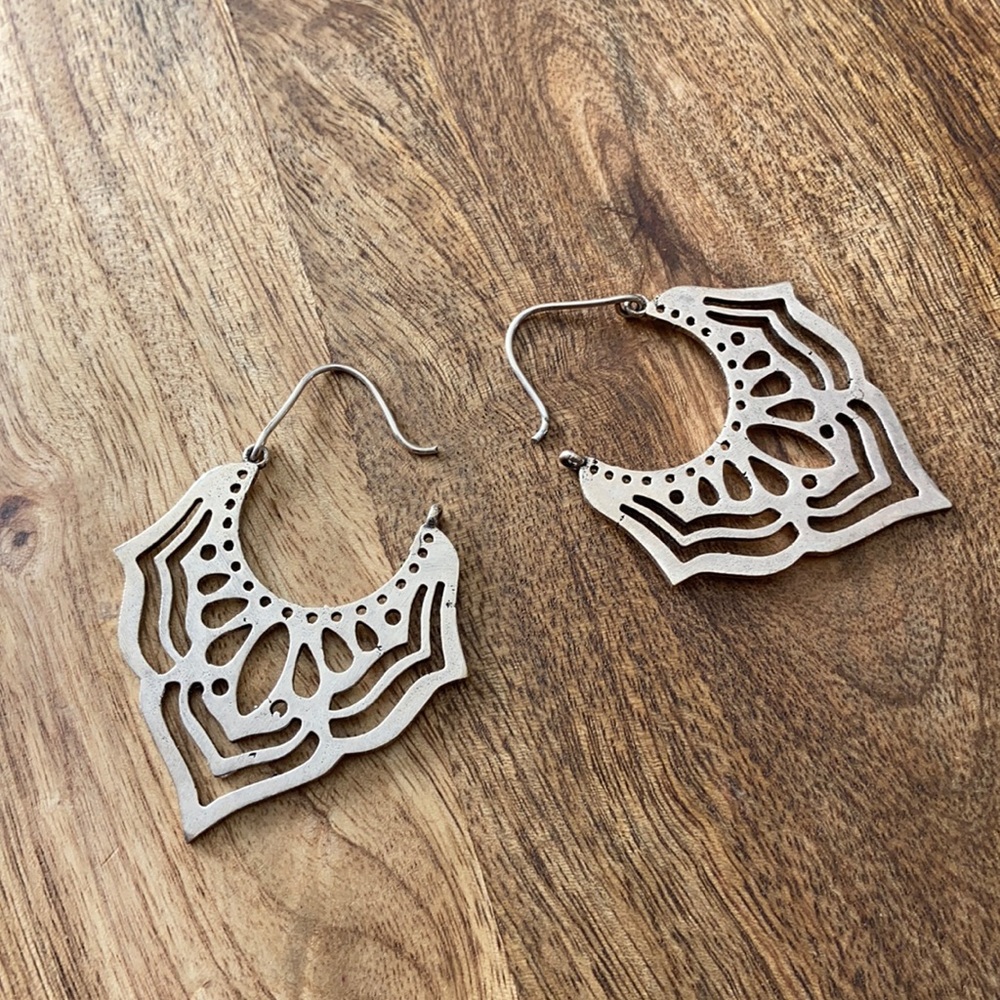 Lotus Earrings